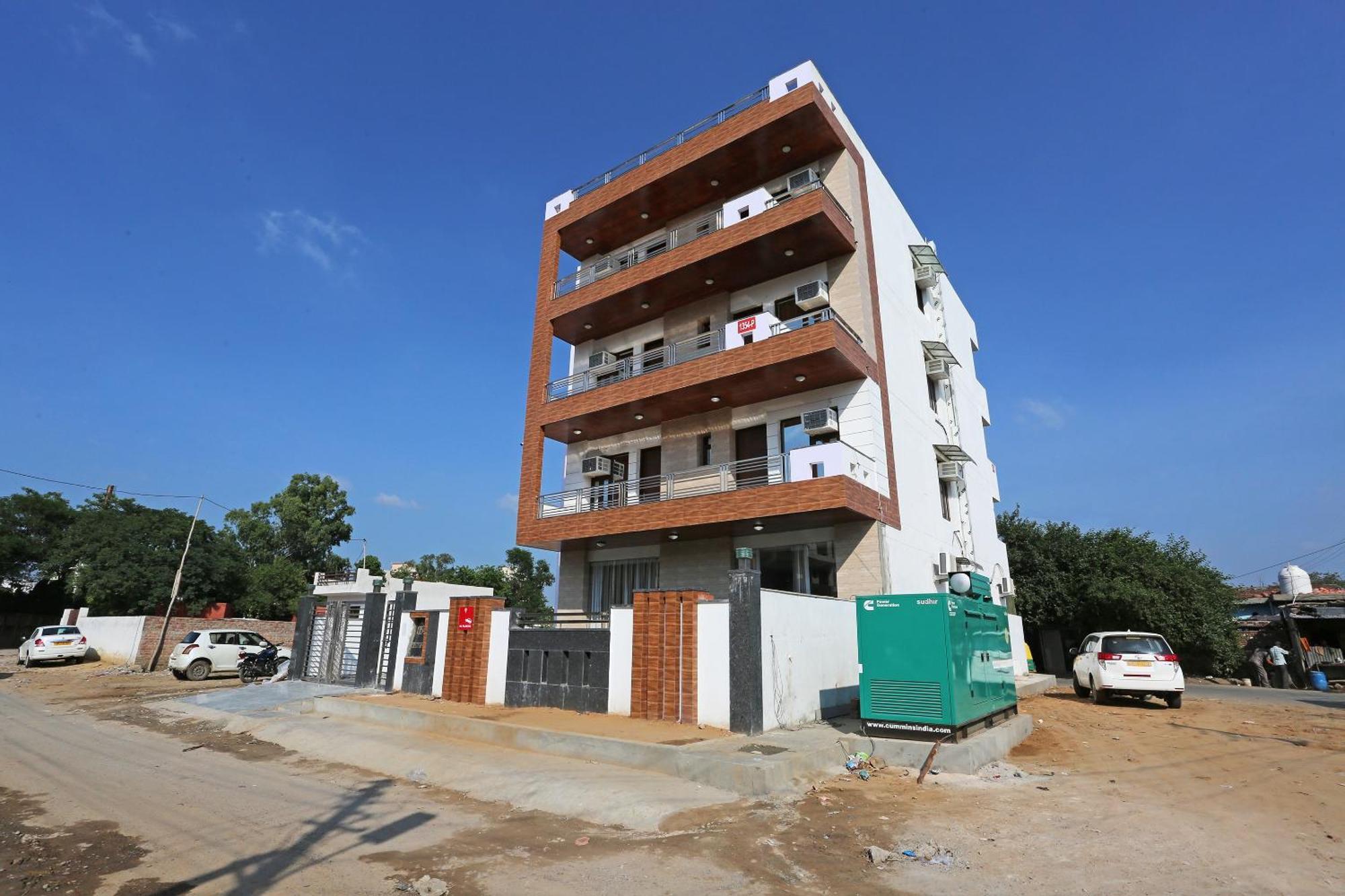 Hotel O Green Residency Near Appu Ghar Gurgáon Kültér fotó