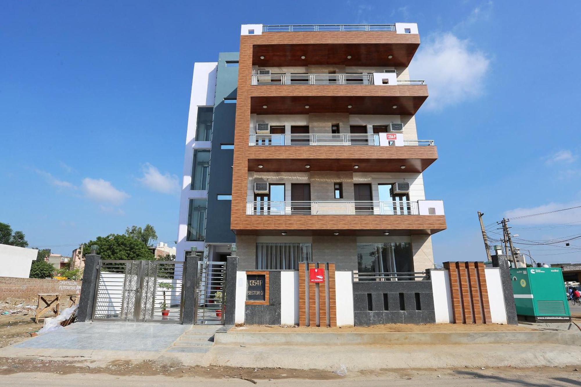 Hotel O Green Residency Near Appu Ghar Gurgáon Kültér fotó